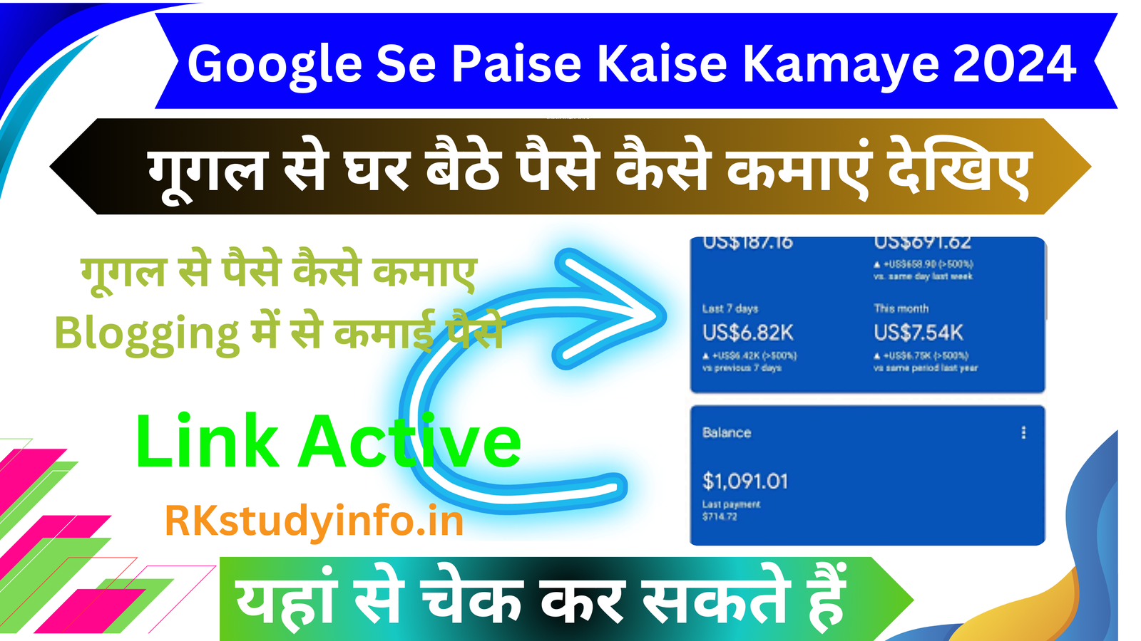 Google Se Paise Kaise Kamaye 2024