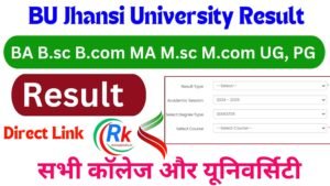 BU Jhansi University Result 