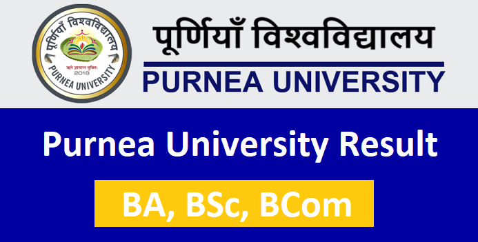 Purnea University 3rd Semester Result 2025