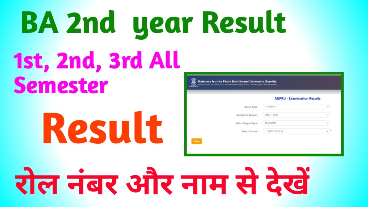 BA 2nd year Result