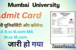 Mumbai University Admit Card