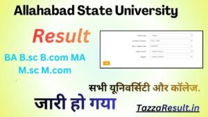 Allahabad State University Result