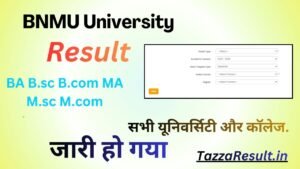 BNMU University Result