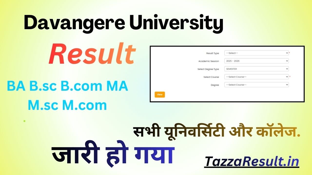 Davangere University Result