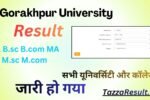 Gorakhpur University Result
