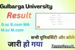 Gulbarga University Result