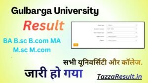 Gulbarga University Result