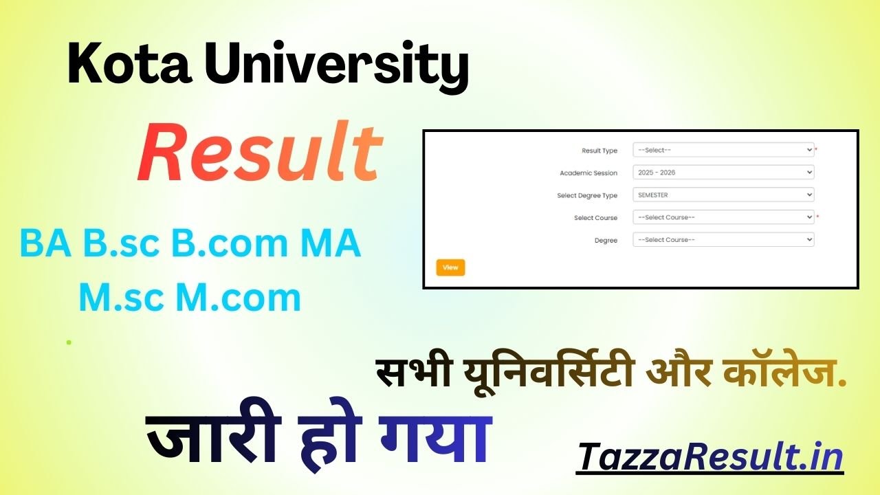 Kota University Result