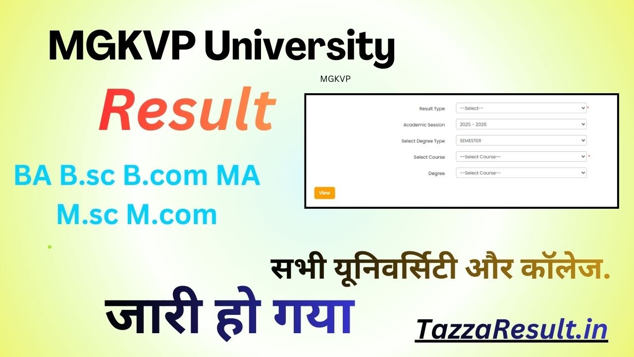 MGKVP University Result