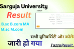 Sarguja University Result
